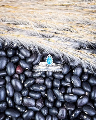 Bipana Adjustable Genuine Turquoise Ring – Jewelry from Bronco Western Supply Co.