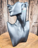 Bitty Blue Stud Fashion Earrings - Jewelry - Blue Tortoise - Bronco Western Supply Co.