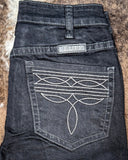 Black Boot Stitch Trouser - Apparel - Cowgirl Tuff Company - Bronco Western Supply Co.
