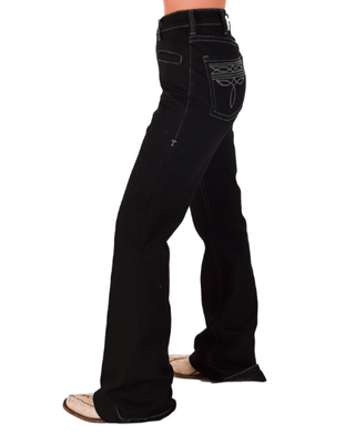 Black Boot Stitch Trouser – Apparel from Bronco Western Supply Co.