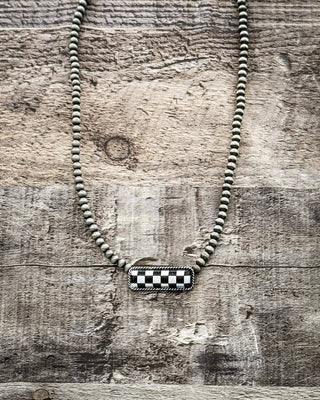 Blackjack Row Beaded Necklace – Jewelry from Bronco Western Supply Co.