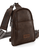 Blake Sling Bag in Coffee by Wrangler - Purses & Wallets - Montana West - Bronco Western Supply Co.