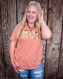 Blooming Cowgirl Essentials Graphic Tee - Coral - Shirts & Tops - Flying S Company - Bronco Western Supply Co.