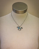 Bluebelle Horse Pendant Fashion Necklace - Jewelry - Blue Tortoise - Bronco Western Supply Co.