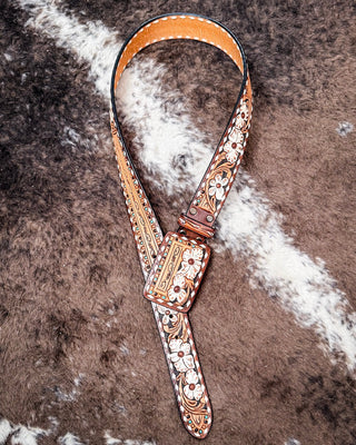 Bluff and Bloom Leather Belt – Apparel from Bronco Western Supply Co.