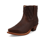 Bonnie Twisted X Steppin' Out Ankle Booties - Chocolate Truffle - Women's Shoes - Twisted X - Bronco Western Supply Co.