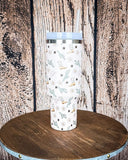 Boot and Blossom Tumbler - Gift Items - Desheng Enterprises - Bronco Western Supply Co.