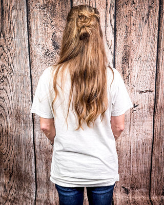 Boot Scootin Spooky Graphic Tee - Off White – Apparel from Bronco Western Supply Co.