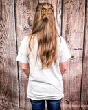 Boot Scootin Spooky Graphic Tee - Off White - Apparel - Lotus Fashion - Bronco Western Supply Co.