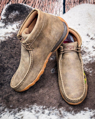 Bramble Twisted X Chukka Driving Moc - Bomber and Sunflower – Women's Shoes from Bronco Western Supply Co.