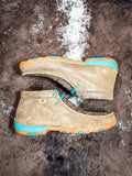 Breigh Twisted X Chukka Driving Moc - Bomber & Turquoise with Filigree - Women's Shoes - Twisted X - Bronco Western Supply Co.