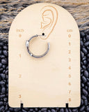 Bronc Belt Hoop Fashion Earrings - Jewelry - Blue Tortoise - Bronco Western Supply Co.