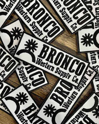Bronco Western Supply Co. Patch – Apparel from Bronco Western Supply Co.