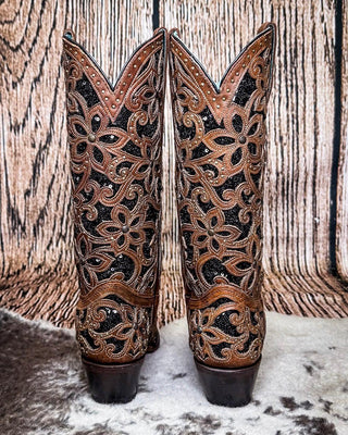 Bronzed Bloom Corral Boot – Women's Boots from Bronco Western Supply Co.