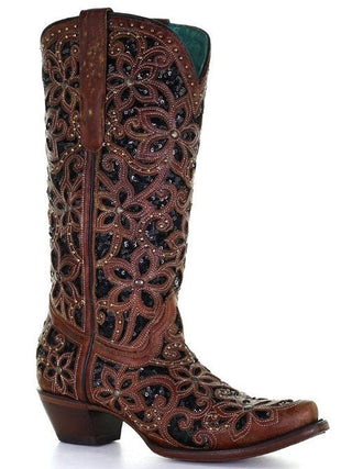 Bronzed Bloom Corral Boot – Women's Boots from Bronco Western Supply Co.