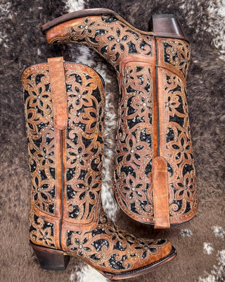 Bronzed Bloom Corral Boot – Women's Boots from Bronco Western Supply Co.