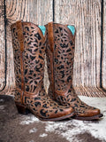 Bronzed Bloom Corral Boot - Women's Boots - Corral Boots - Bronco Western Supply Co.