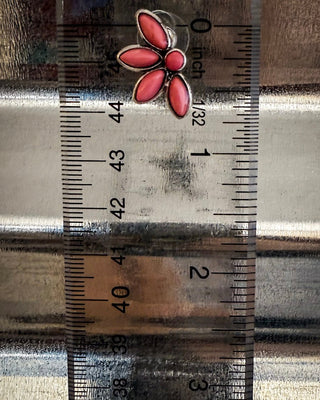 Brooks Stud Fashion Earrings - Pink – Jewelry from Bronco Western Supply Co.