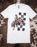 Bucking Horse Graphic Tee - Oat - Shirts & Tops - The Way Down South - Bronco Western Supply Co.