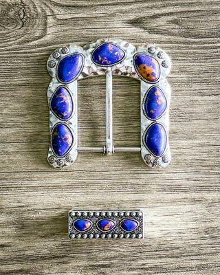 Buckle Up Fashion Belt Buckle in Purple – Accessories from Bronco Western Supply Co.