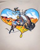Buffalo Heart Hooey T-Shirt - Tan - Shirts & Tops - Hooey - Bronco Western Supply Co.