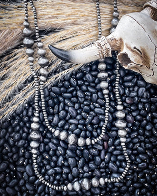 Bunk Navajo Style Pearl Layer Fashion Necklace – Jewelry from Bronco Western Supply Co.
