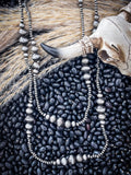 Bunk Navajo Style Pearl Layer Necklace - Jewelry - Western Jewelry - Bronco Western Supply Co.