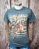 Burnout Mesh Top - Camel - Apparel - Lucky & Blessed - Bronco Western Supply Co.