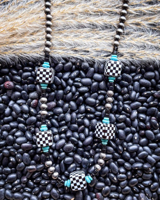 Byrdie Navajo Style Pearl Fashion Necklace – Jewelry from Bronco Western Supply Co.