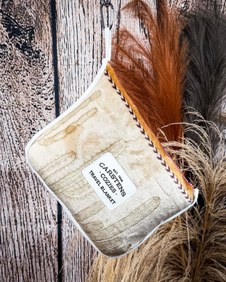 Cactus Stripe Travel Blanket - Home Decor - Carstens - Bronco Western Supply Co.
