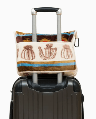 Cactus Stripe Travel Blanket – Home Decor from Bronco Western Supply Co.
