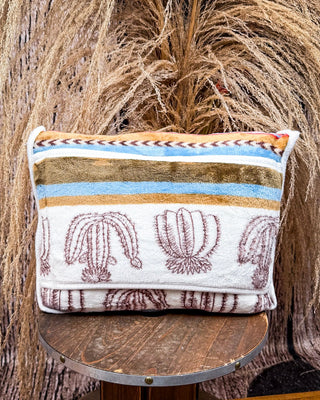 Cactus Stripe Travel Blanket – Home Decor from Bronco Western Supply Co.