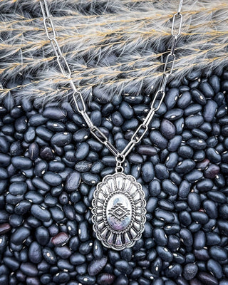 Calder Concho Pendant Necklace – Jewelry from Bronco Western Supply Co.