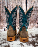 Callie Twisted X Women's 11" Tech X Boot - Bomber and Stormy Blue - Women's Boots - Twisted X - Bronco Western Supply Co.