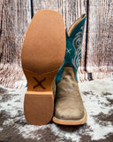 Callie Twisted X Women's 11" Tech X Boot - Bomber and Stormy Blue - Women's Boots - Twisted X - Bronco Western Supply Co.