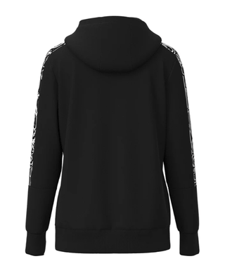 Canyon Ladies Hooey Hoodie in Black with Star Filigree – Apparel from Bronco Western Supply Co.