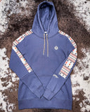 Canyon Ladies Hooey Hoodie in Blue with Aztec - Apparel - Hooey - Bronco Western Supply Co.
