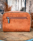 Canyon Trail Tooled Crossbody Bag in Brown by Wrangler - Purses & Wallets - Montana West - Bronco Western Supply Co.