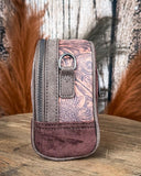 Canyon Trail Tooled Crossbody Bag in Coffee by Wrangler - Purses & Wallets - Montana West - Bronco Western Supply Co.