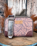 Canyon Trail Tooled Crossbody Bag in Coffee by Wrangler - Purses & Wallets - Montana West - Bronco Western Supply Co.