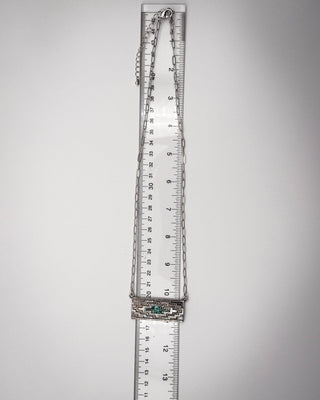 Canyonline Inlay Geo Bar Necklace – Jewelry from Bronco Western Supply Co.