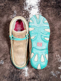 Casey Twisted X Chukka Driving Moc - Bomber & Turquoise - Women's Shoes - Twisted X - Bronco Western Supply Co.