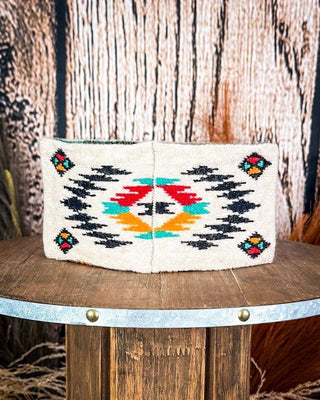 C.C. Aztec Head Wrap - Beige – Accessories from Bronco Western Supply Co.
