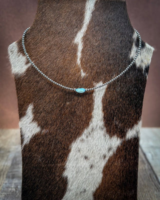 Center Stage Golden Hills Turquoise & Sterling Silver Pearl Necklace – Jewelry from Bronco Western Supply Co.