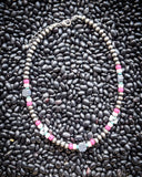 Chance Navajo Style Pearl & Bead Fashion Necklace - Jewelry - Blue Tortoise - Bronco Western Supply Co.