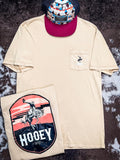 Cheyenne Hooey T-Shirt - Tan and Orange - Apparel - Hooey - Bronco Western Supply Co.