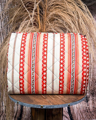 Chinlee Printed Stripe Picnic Blanket – Home Decor from Bronco Western Supply Co.