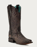 Chocolate Canyonette Corral Boots - Women's Boots - Corral Boots - Bronco Western Supply Co.