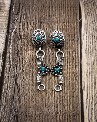 Cimarron Bit Dangle Fashion Earrings – Jewelry from Bronco Western Supply Co.