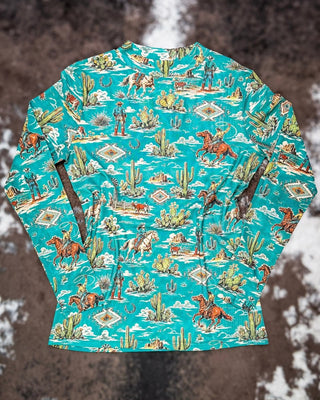 Cimarron Skies Mesh Top by Sterling Kreek – Apparel from Bronco Western Supply Co.